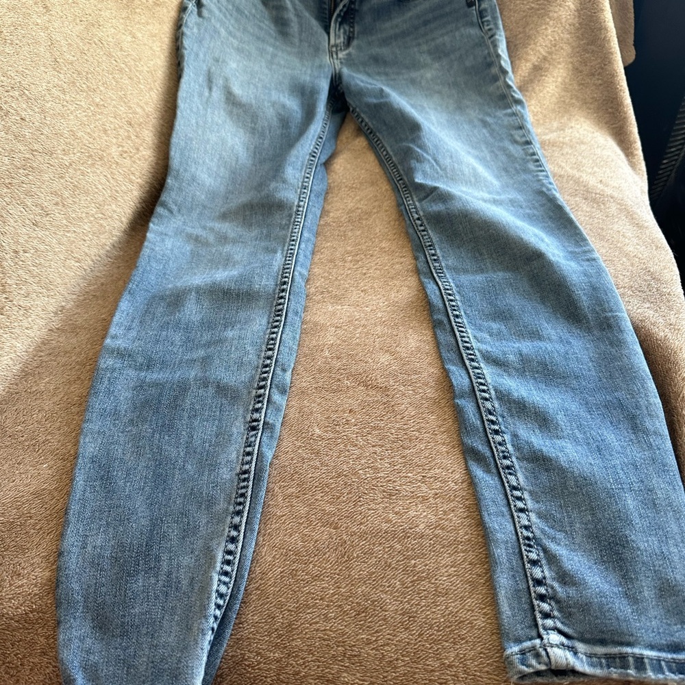 Silver Jeans Light Blue Straight Leg Women's Jeans